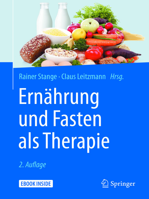 Cover image for Ernährung und Fasten als Therapie